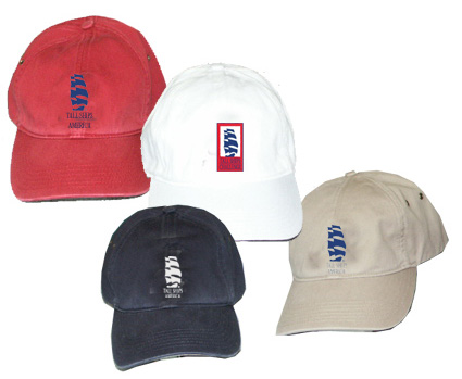 Tall Ships Twill Cap - Click Image to Close