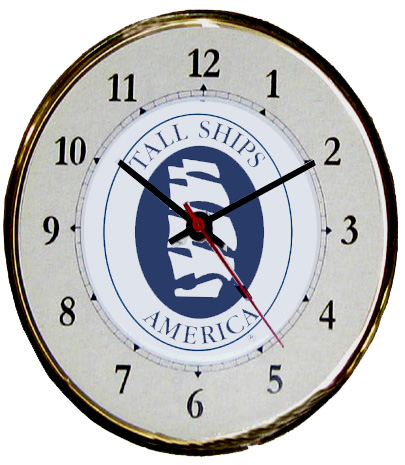 Tall Ships Classic Clock - Click Image to Close